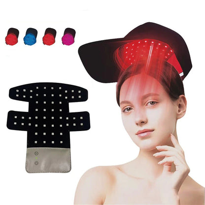 LED Red Light Therapy Cap Hair Growth Helmet Diode Laser Hat Light Therapy Cap for Hair Regrowth and Hair Loss Treatment